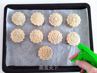 麻薯红豆沙月饼的做法步骤：29
