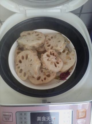 油炸连藕夹肉的做法步骤：5