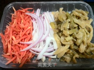 榨菜肉丝的做法步骤：3