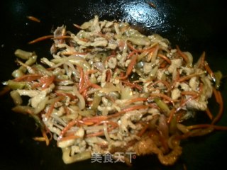 榨菜肉丝的做法步骤：8