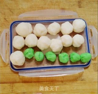 玉兔多彩冰皮月饼的做法步骤：6