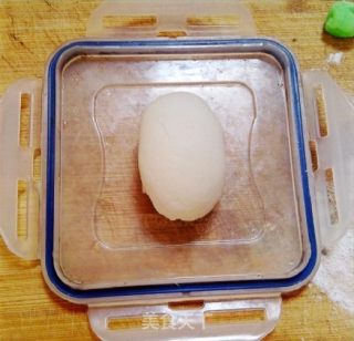 玉兔多彩冰皮月饼的做法步骤：11