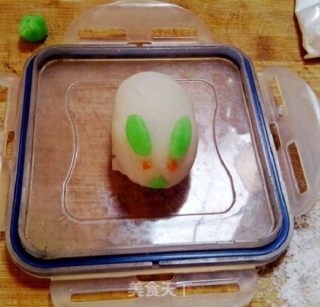 玉兔多彩冰皮月饼的做法步骤：12