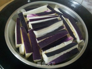 肉末茄子（蒸）的做法步骤：2