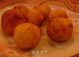 黄金芝士土豆球的做法步骤：8