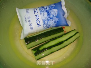 青瓜牛肉的做法步骤：2