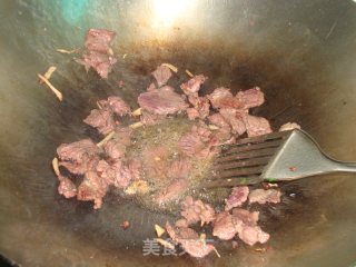 青瓜牛肉的做法步骤：6