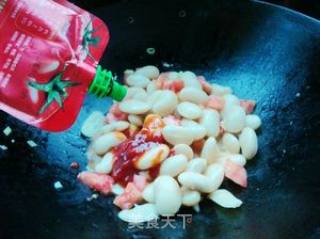茄汁白芸豆的做法步骤：7