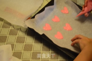 爱心蛋糕卷的做法步骤：16