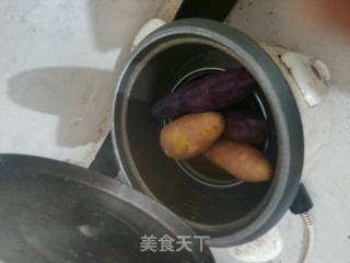 紫薯蜜苦瓜的做法步骤：2