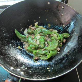 肉末煎辣椒的做法步骤：10