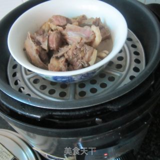 茶油蒸老鸭的做法步骤：8