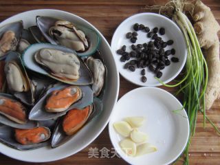 豉汁青口贝的做法步骤：1