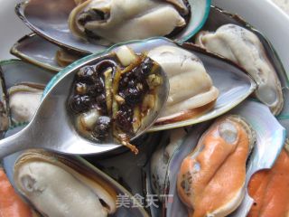 豉汁青口贝的做法步骤：8