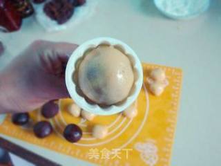 练练手做月饼——玫瑰豆沙月饼的做法步骤：7