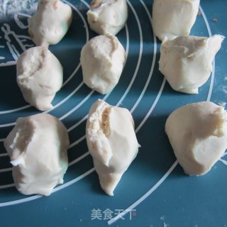 花生豆沙月饼的做法步骤：2