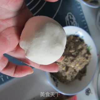 花生豆沙月饼的做法步骤：4