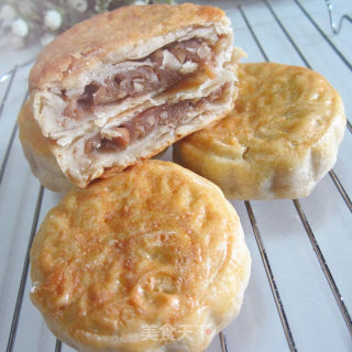 花生豆沙月饼的做法步骤：10