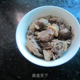 甜酒胡椒蒸老鸭的做法步骤：3