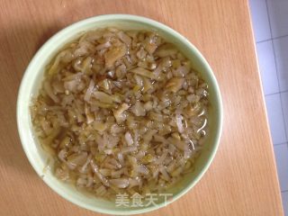 榨菜蒸豆腐的做法步骤：1