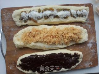 三味吐司的做法步骤：2