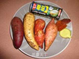 缤纷椰汁番薯糖水的做法步骤：1