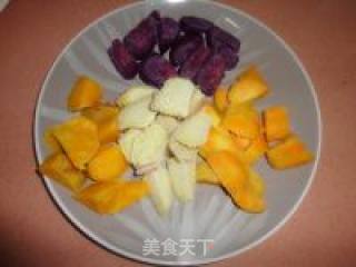 缤纷椰汁番薯糖水的做法步骤：4