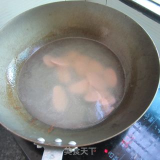 高汤火腿香油面的做法步骤：3