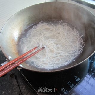 高汤火腿香油面的做法步骤：5