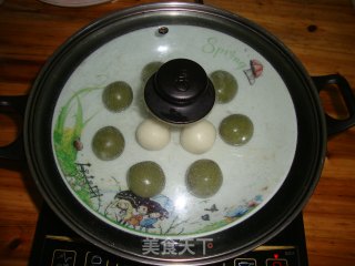 抹茶椰蓉糯米糍的做法步骤：7
