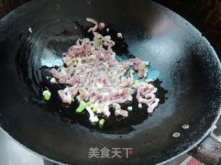 茭白炒肉的做法步骤：5