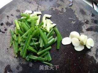 腊肠烧杏鲍菇的做法步骤：3