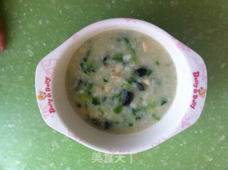 皮蛋鸡肉粥的做法步骤：3
