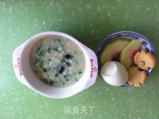 皮蛋鸡肉粥的做法步骤：4