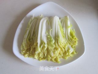 瑶柱扒娃娃菜的做法步骤：4