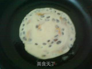 蜜豆花生酱发面饼的做法步骤：6