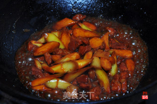 茭白烧肉的做法步骤：6