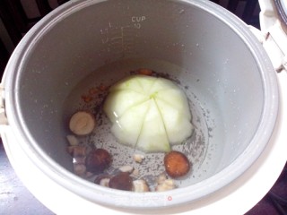 【节庆家宴：花好月圆】绿花伴香冬的做法步骤：3