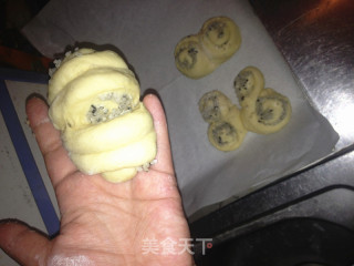 黑小米芝麻面包圈的做法步骤：12