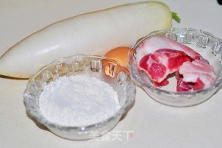 炸萝卜丸子+焦溜萝卜丸子的做法步骤：1