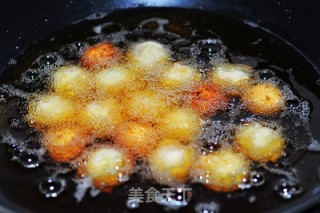 炸萝卜丸子+焦溜萝卜丸子的做法步骤：6