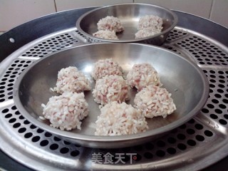 【节庆家宴：团团圆圆】珍珠糯米肉圆的做法步骤：7