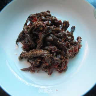 咸茄子蒸腊肉的做法步骤：3