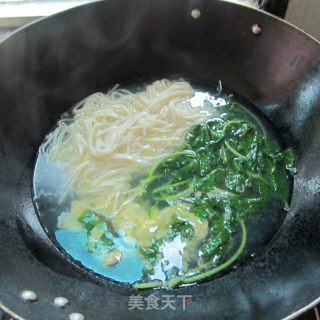 空心菜煮面的做法步骤：8