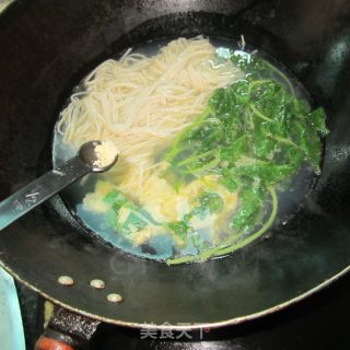空心菜煮面的做法步骤：9