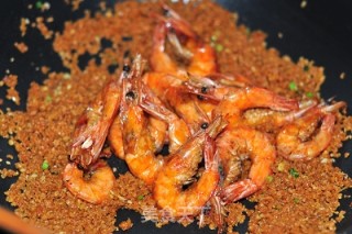 简单易做节日大餐----豆酥大虾的做法步骤：6