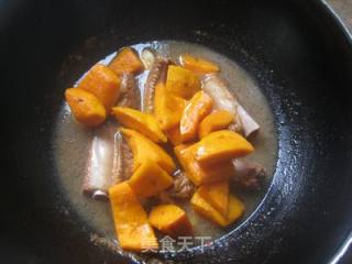 南瓜烧排骨的做法步骤：7