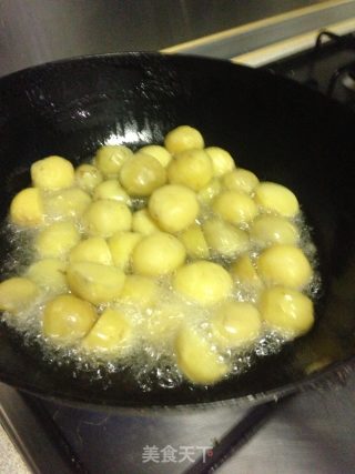 椒盐小土豆的做法步骤：3