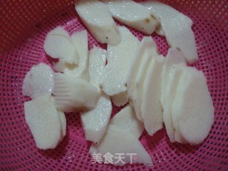 黑木耳炒山药的做法步骤：5