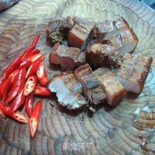 啤酒腊肉的做法步骤：2